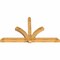 Ekena Millwork Redmond Rough Sawn Timber Gable Bracket, Western Red Cedar, 108"W x 63"H x 6"D x 6"F, 14/12 Pitch GBW108X63X0606RED00RWR - alternate 5